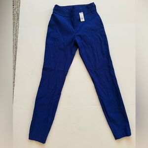 NWT NY&Co 7th Avenue Blue Skinny Ankle Pants Size Small (Flaw)
